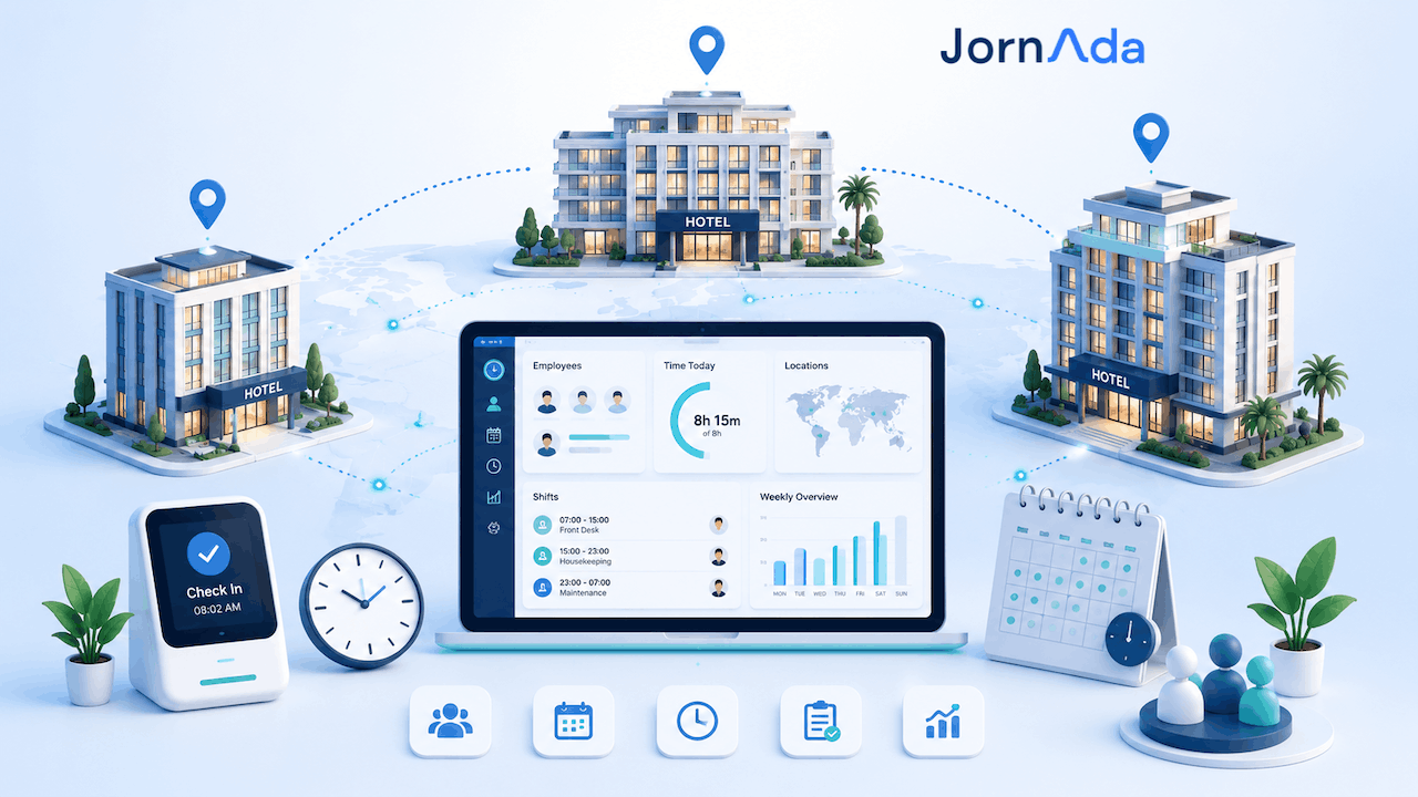 Time Tracking for Hotel Chains in Spain: Multi-Property Guide 2026